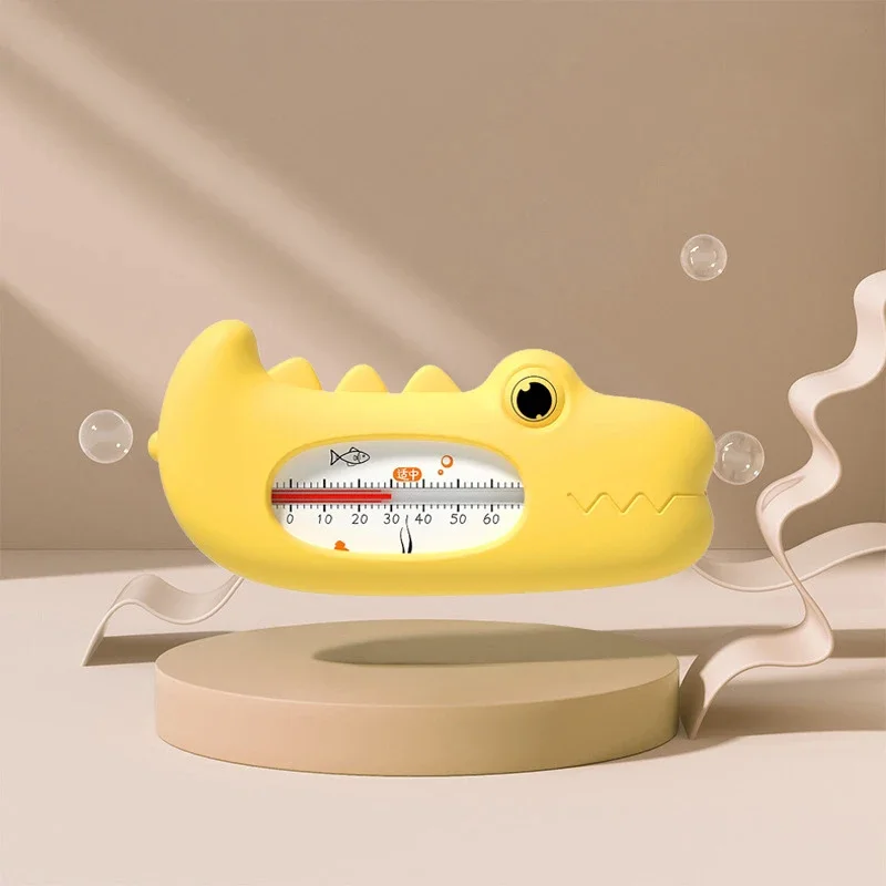 Baby Bath Thermometer Newborn Crocodile Water Temperature Meter Safety Non-Toxic Bathtub Swimming Pool Toys for Kids