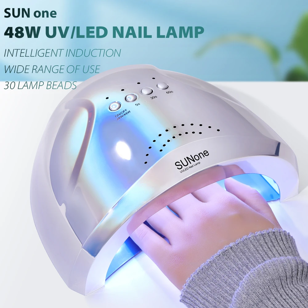 LINMANDA SUNone Nail Lamp LED Manicure UV Lamp Nail Dryer for Gel LED Gel Nail Machine Electroplated Smart Sensor Nail Art Tool