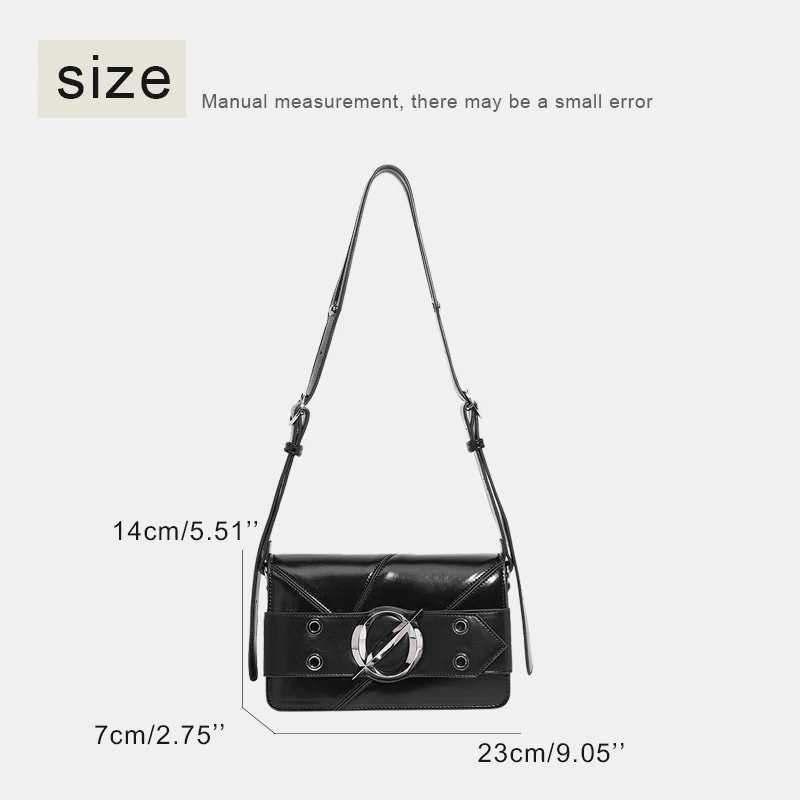 England Style Bags For Women Luxury Designer Handbag And Purses 2023 New In PU Leather Splicing Sequined Small Underarm Shoulder