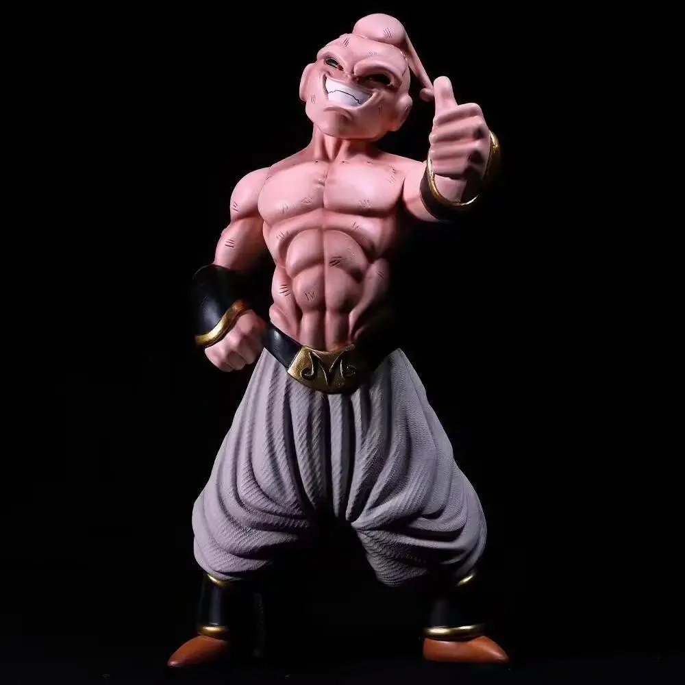 

25cm Dragon Ball Majin Buu Give The Thumbs-Up Anime Figure Model Statue Collections Desktop Decoration Ornament Toys Gifts