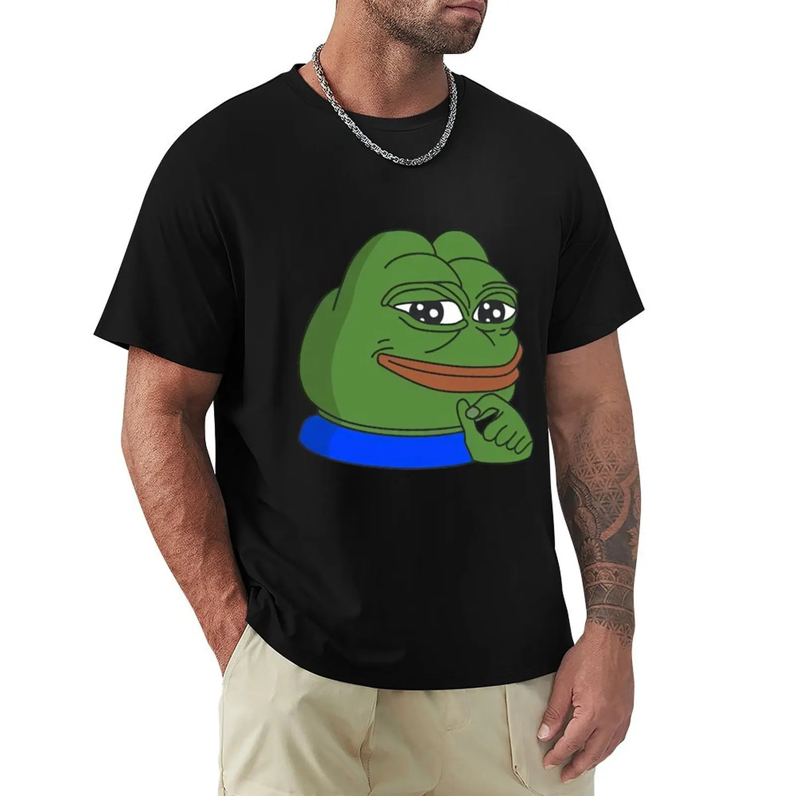 

Pepe T-Shirt designer shirts oversizeds Clothing baggy shirts heavyweight t shirts for men