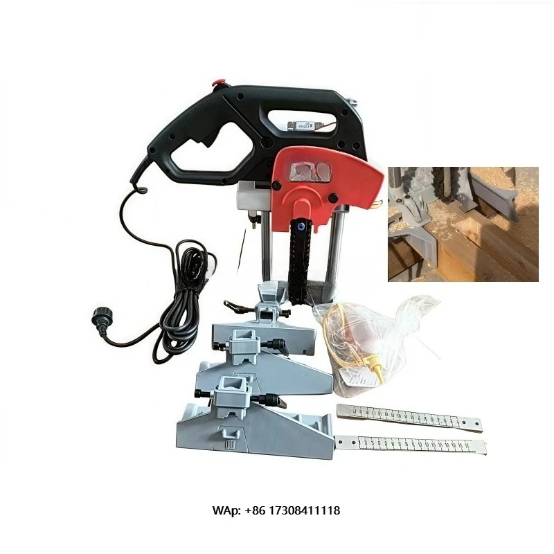 Lowprice 2500W Portable Mortiser Square Wood Machine Chain Mortiser Machine for Wood Drilling Machine for Woodworking