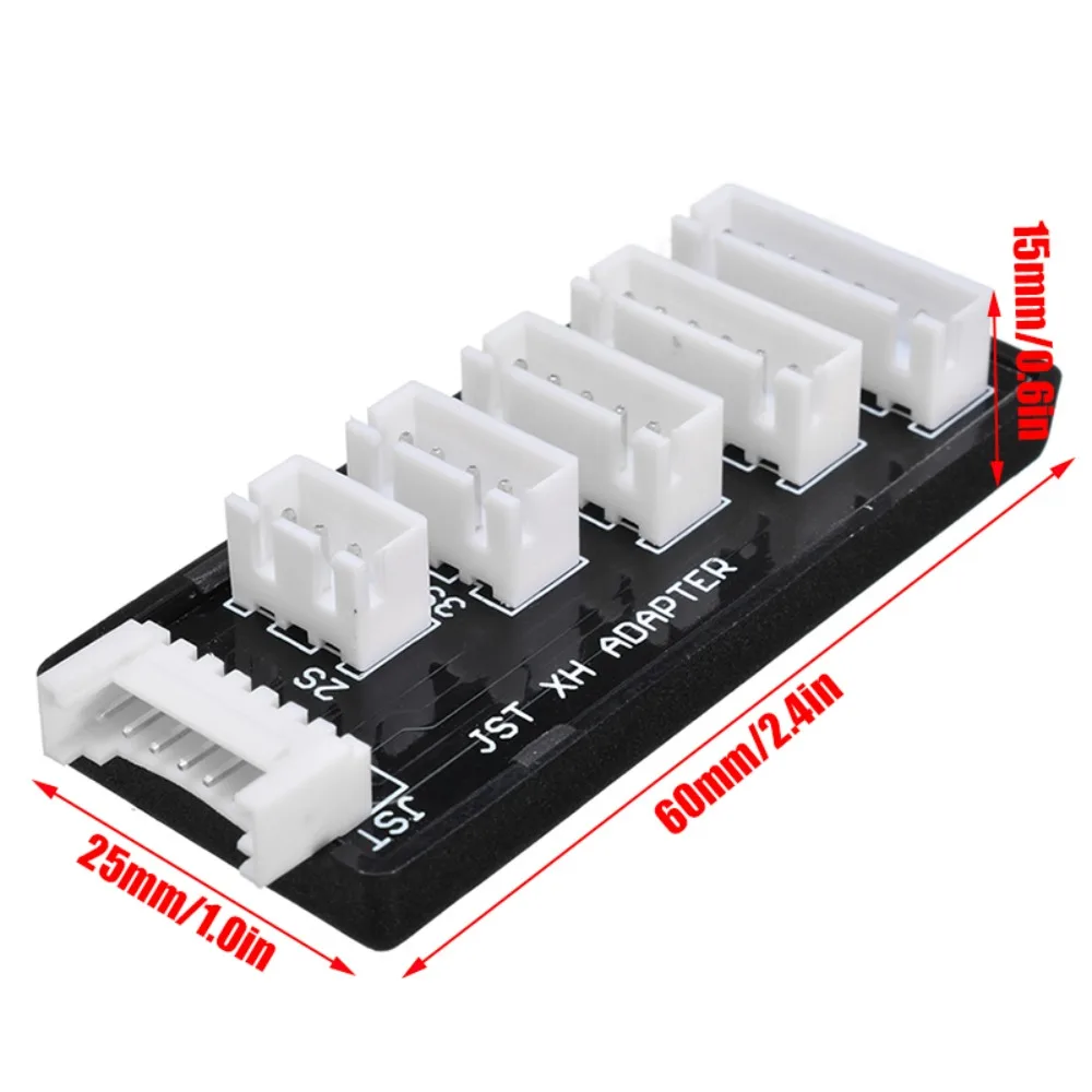 Collegamento parallelo Balance Charging Board plastica 2s-6s Balance Board IMAX B6 caricabatteria al litio JST XH Adapter