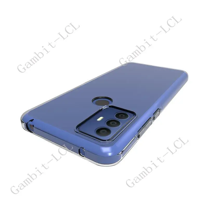 For TCL 305 306 30 SE 30SE 6102D, 5164D X668, 6102H Silicone Smartphone Phone Protective Back Shell Soft TPU Case