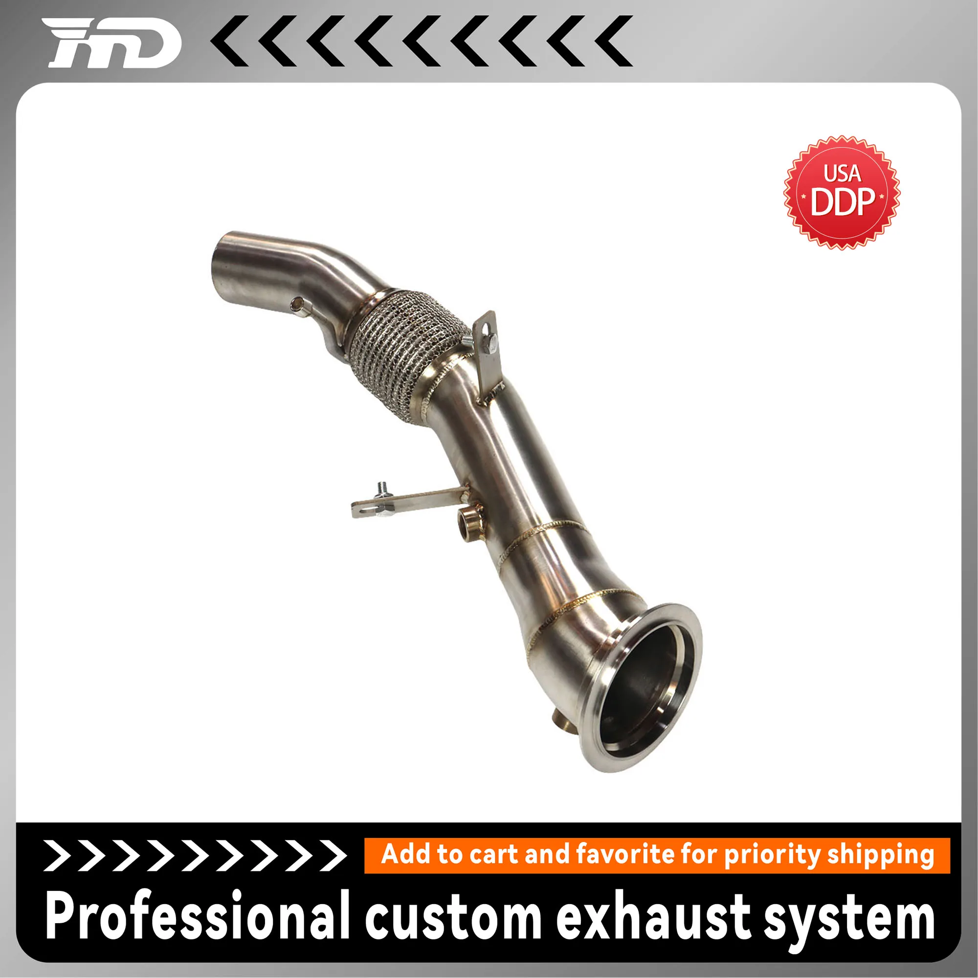 

Non-destructive installation 5-year warranty for BMW X1 E84 2.0T Without heat shield