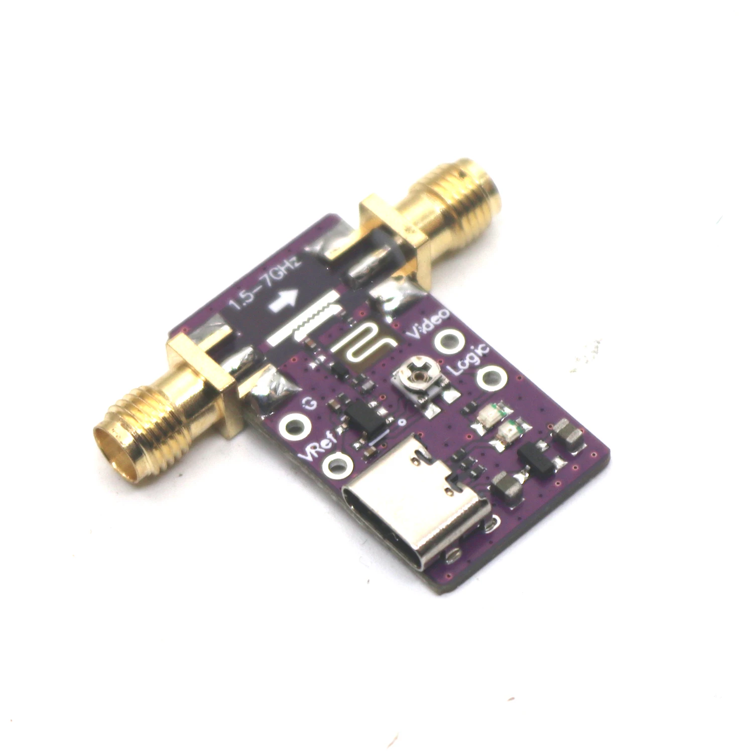 800Mhz-7GHz Through Type Detector Comparator Standing Wave Protection FOR RF POWER Amplifier Radio 915Mhz 1.5Ghz 2.4Ghz 5.8Ghz