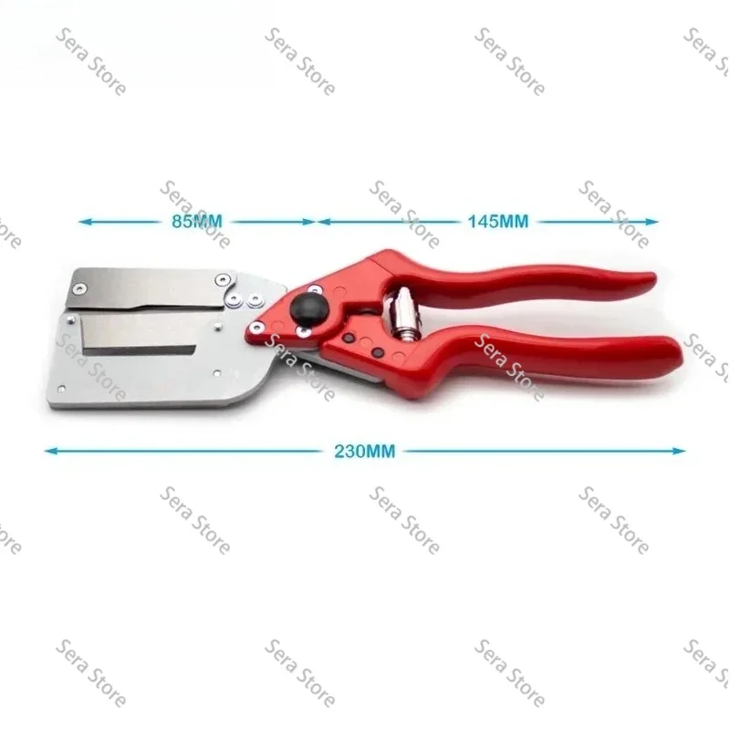 J60 Multifunctional Fruit Tree Grafting Shears SK5 Steel Cutting Blade Aluminum Alloy Handle Seedling Grafting Tool