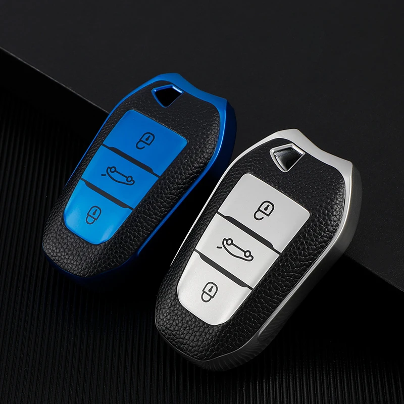 TPU Car Key Case Cover for Citroen C1 C2 C3 C4 Grand Picasso C5 Ds 3 5 Peugeot 207 3008 208 308 2008 307 508 5008 407 301 206