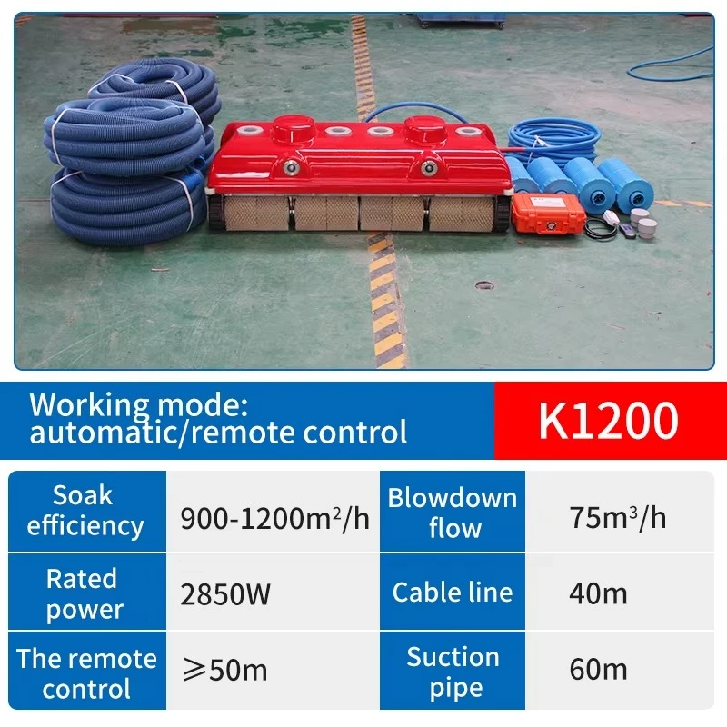Wired Automatic Robot Pool Skimmer Cleaner Swimming Pool Cleaning Robot Vacuum Cleaner