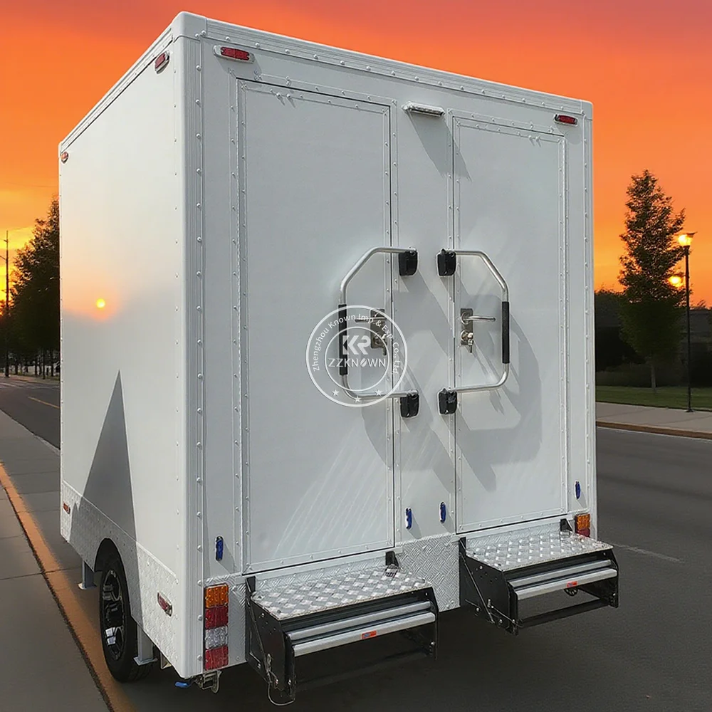 

Portable Toilet Trailer, Shower Rooms, Mobile Toilet Trailer for Outdoor Camping, Luxury Bathroom Trailer