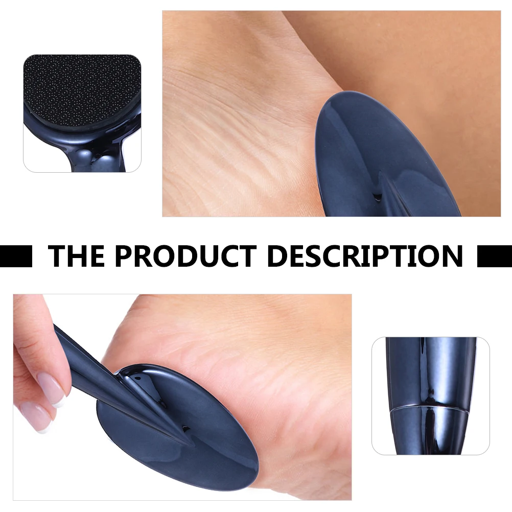 

2pcs File Abs Pedicure Accessory Callus Remover Exfoliating Board Foot Rasp Scrubber Household Foot Care Tool Portable Adult