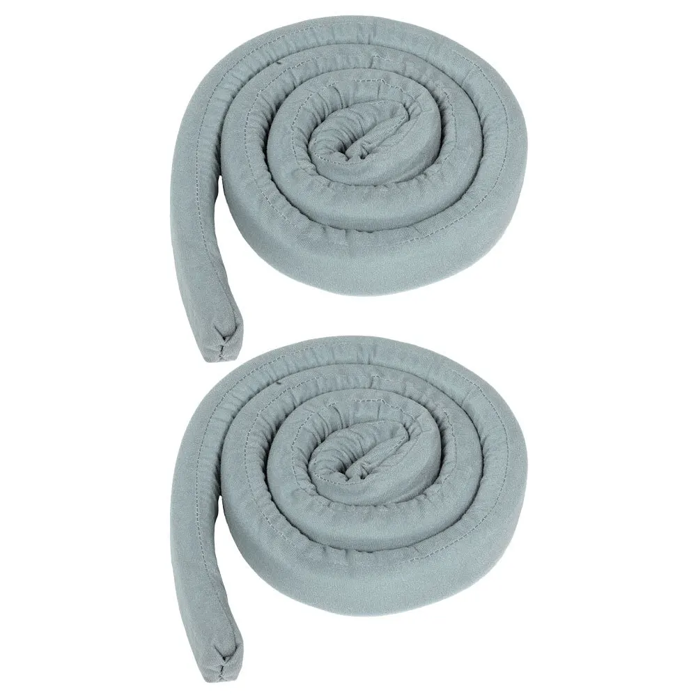 

2Pcs Bed Gap Filler Organizer Soft Adjustable Wedge for Mattress and Wall Spaces Nonslip Crack Stopper for Twin Size