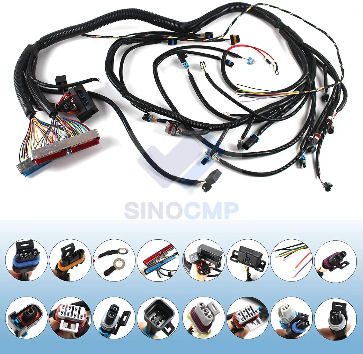 

T56 Manual Engine DBC LS1 Standalone Wiring Harness for Camaro Firebird Trans AM 4.8 5.3 6.0 EV1 or EV6 Car Replacement Parts