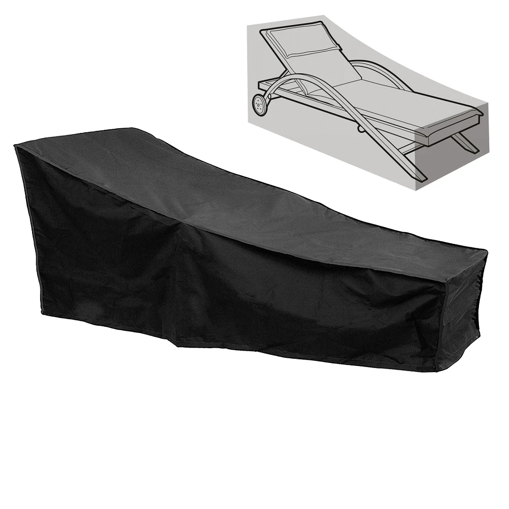 1Piece Outdoor Lounge Chair Cover Sofa Cover Furniture Accessories Patio Chaise Cover