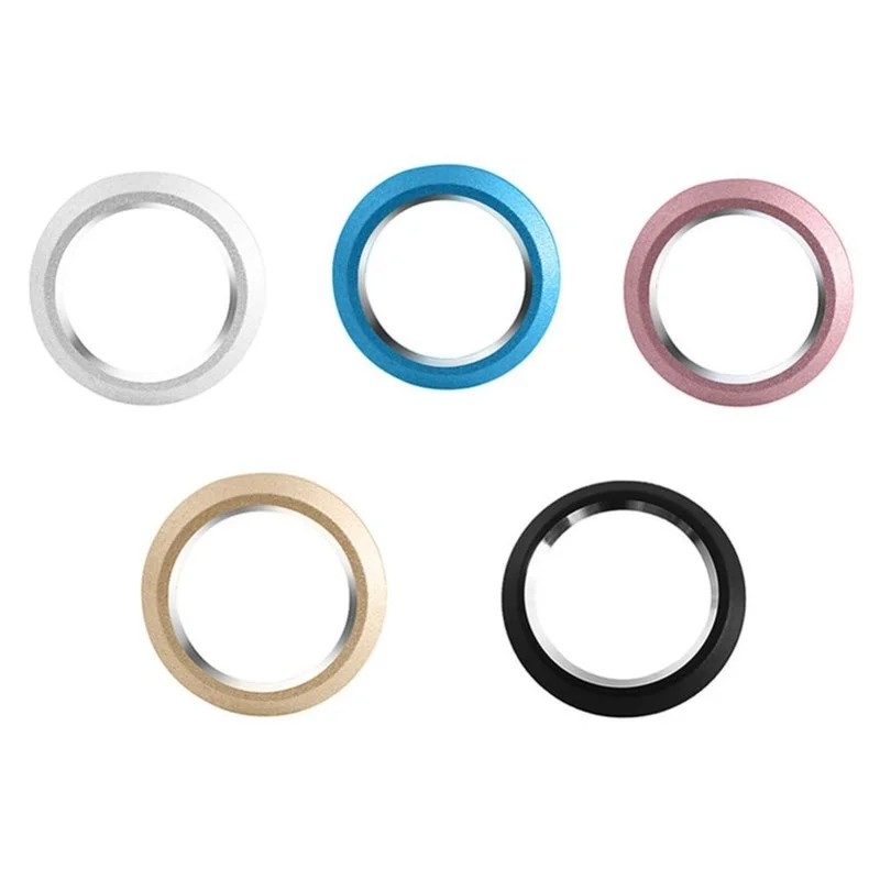 For iPhone XR Metal Lens Protector Ring Alloy Lens Glass Alloy Protective Full Cover Film on Iphone XR Camera Lens Protection