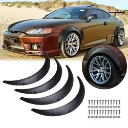 For Hyundai Tiburon Sonata 2018-2022 Car Fender Flares Mudguard Wheel Cover Protect Mudguards Mud Splash Guards Matte Black