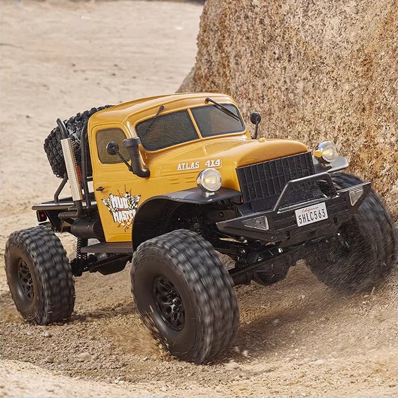 FMS 1:10 Bullfighter Atlas RC Car 4WD Electric Off Road Climbing Pickup Truck Simulation Model For Adults Boys No Battery
