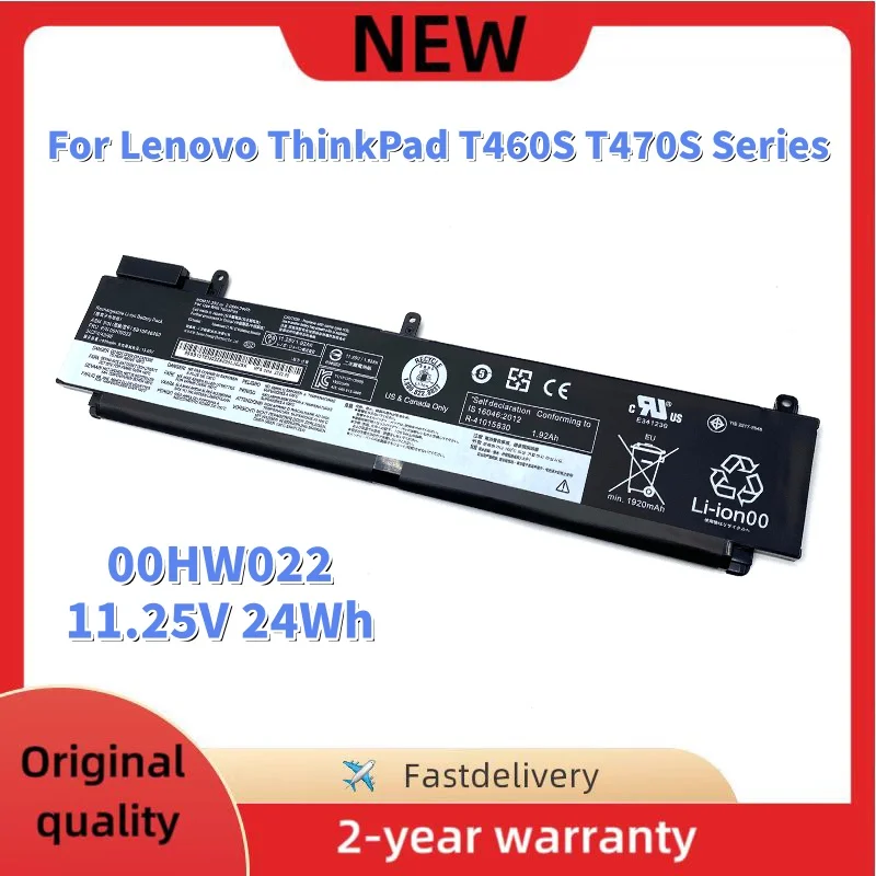 

NEW 00HW022 Laptop Battery For Lenovo ThinkPad T460s T470s SB10F46460 01AV406 407 01AV462 SB10F46474 00HW036 037 SB10F46475
