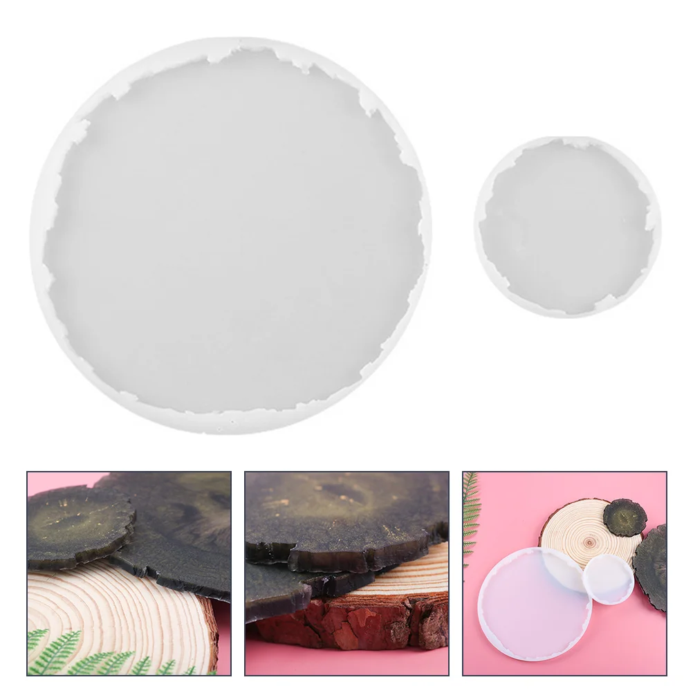 

High Flexibility Transparent Silicone Mold Cup Mat Casting Tool Mould For Crystal Epoxy Crafts Jewelry Accessories