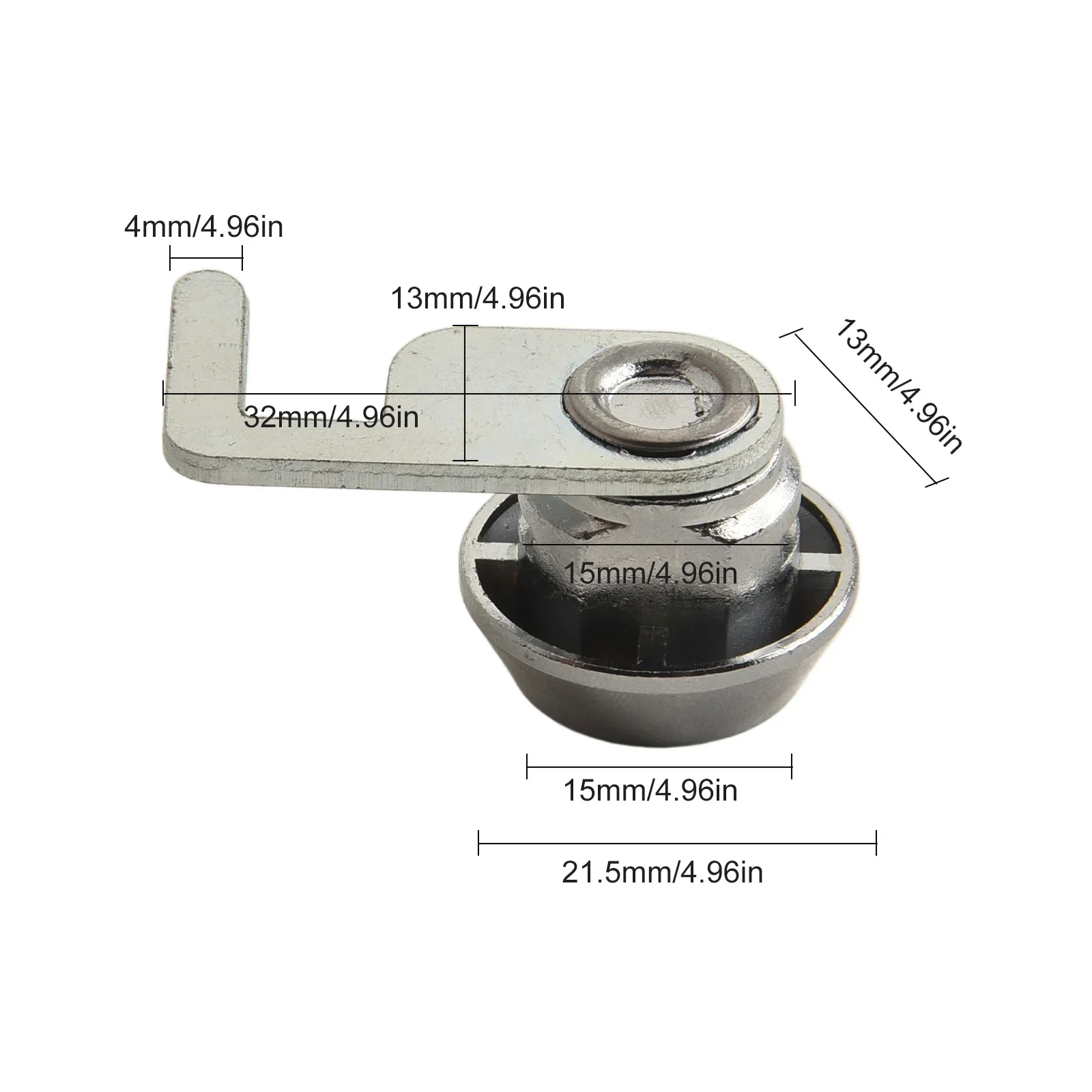 Mini Cam Lock With Quick Clip For Cash Box POS Drawer GYM Locker Metal Cabinet Airbox Lock Lock Cylinder Hardware