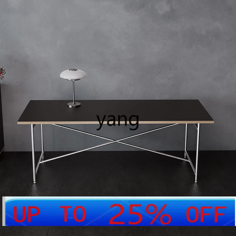 

LMM stainless steel rectangular ocean board log desk writing desk