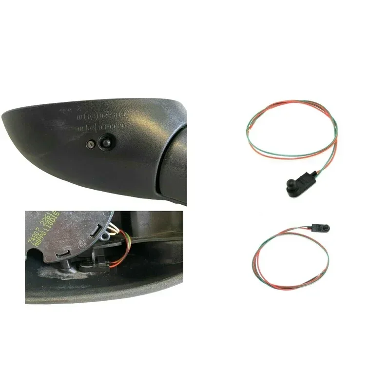 

Датчик температуры Fiat, 1 шт., датчик температуры под внешним и внешним зеркалом для двери, подходит для 500 500X 500L Punto 05-18