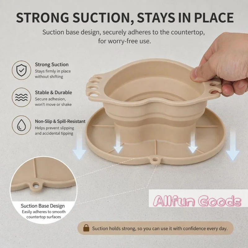 Collapsible Silicone Heart Brush Washing Bucket For Washing Rinsing Paintbrushes And Makeup Brushes With Convenient Storage view 4