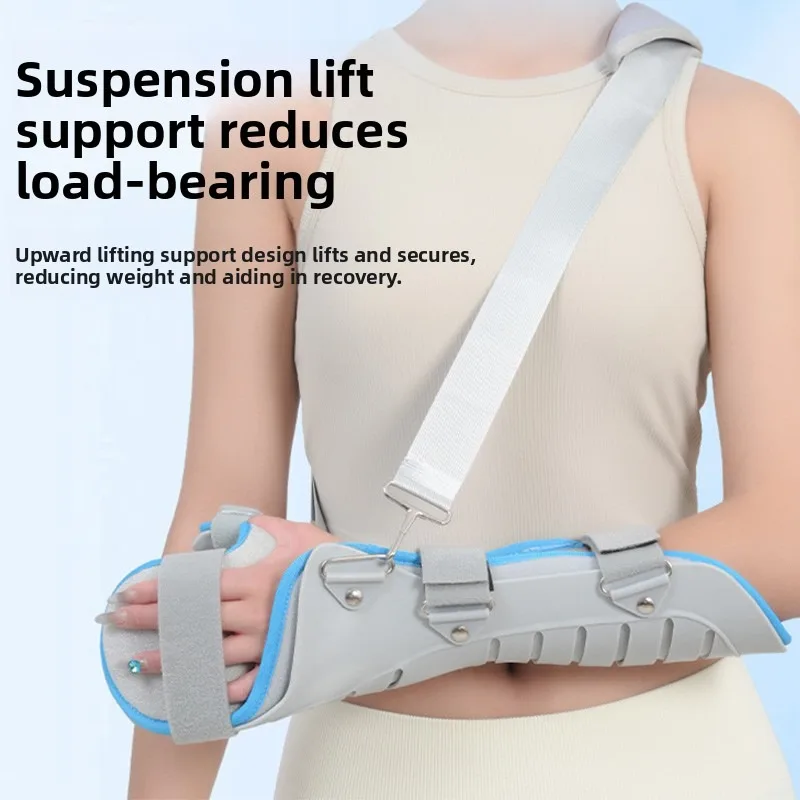 

Бандаж для поддержки запястья, регулируемый перелом руки, фиксированный ремень, растяжение связок, шина для туннеля запястья, корректор осанки, повязка для облегчения боли в суставах