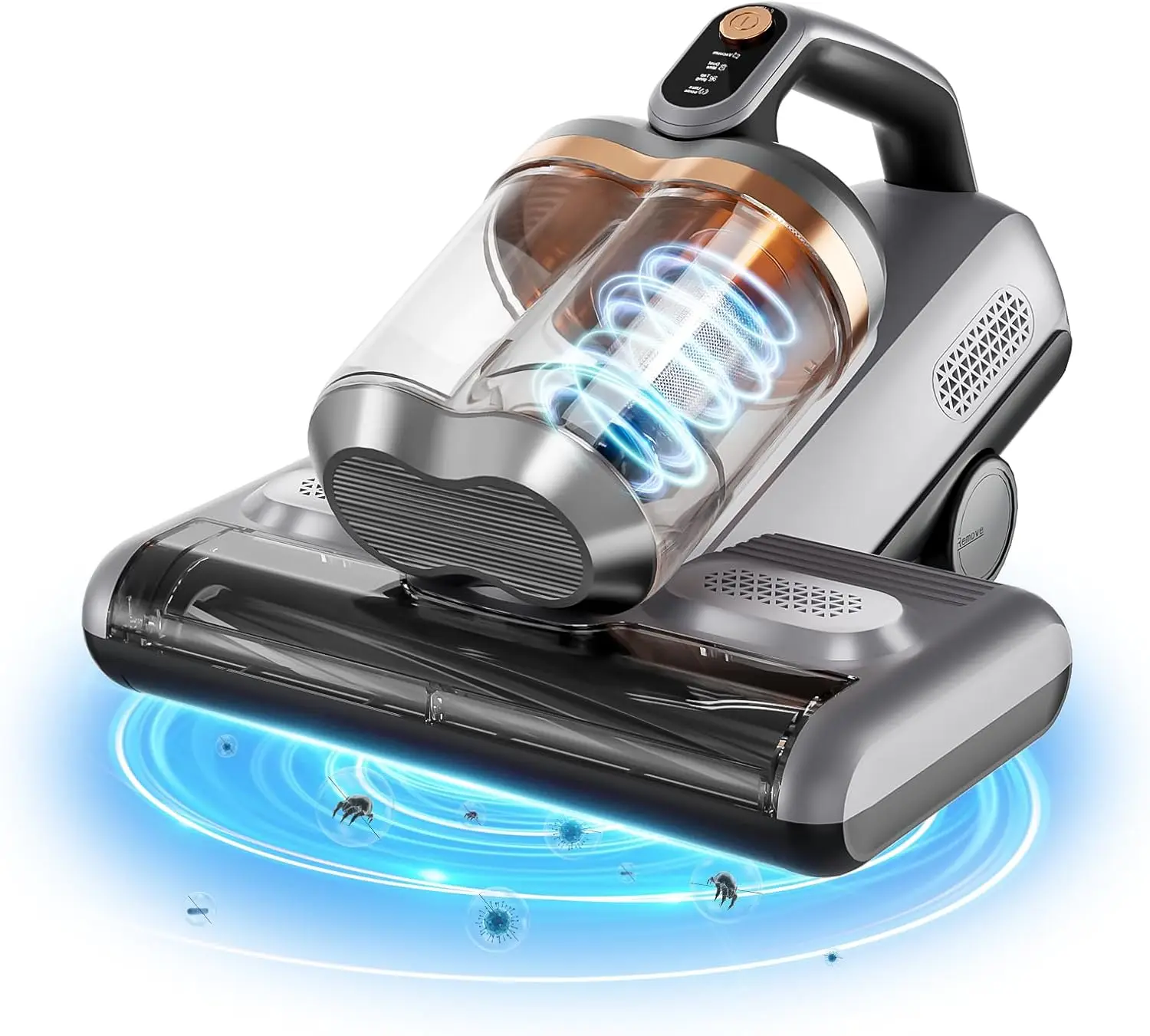 Cleaner with 16Kpa Suction 253.7nm UV-C Light, 450W Double-Cup Handheld Vacuums