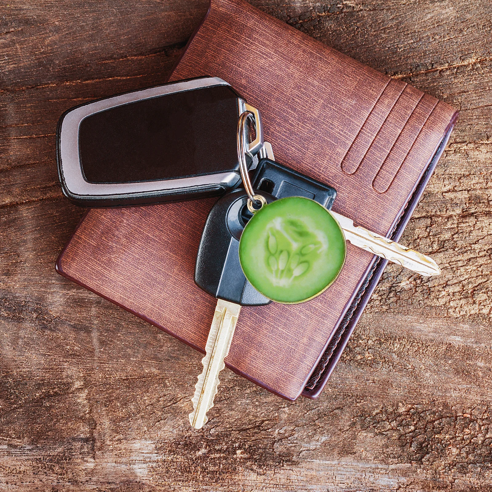 

24Pcs Fruit Shape Alloy Pendants Creative DIY Accessories Jewelry Charms for Keychains Bags Bracelets Fruit Style Alloy Pendants