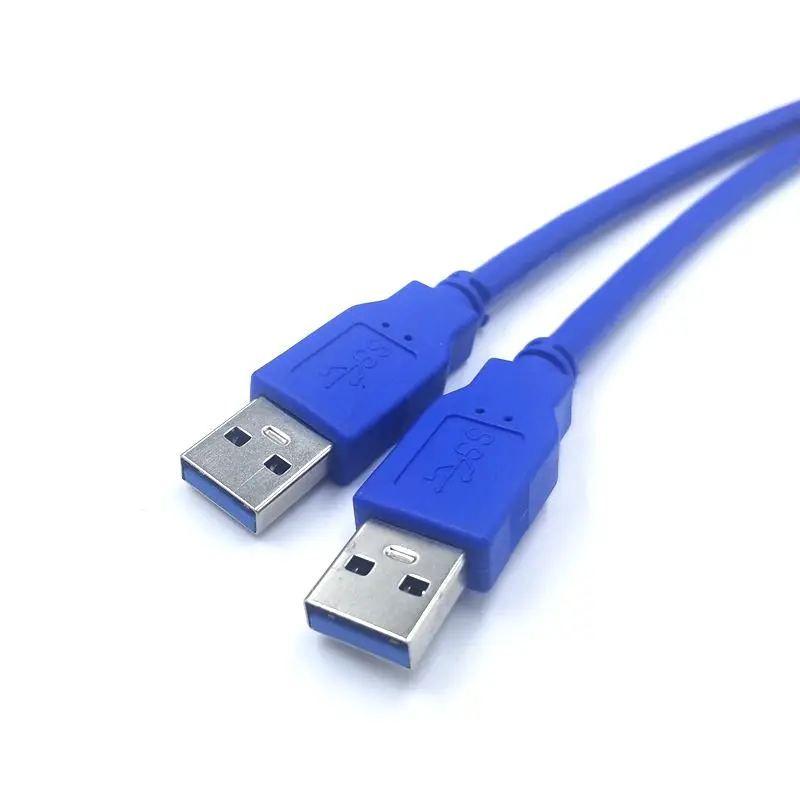 메인 보드 20 핀-듀얼 USB3.0 데이터 케이블, 순수 구리 20P-2AM 확장 배플 케이블