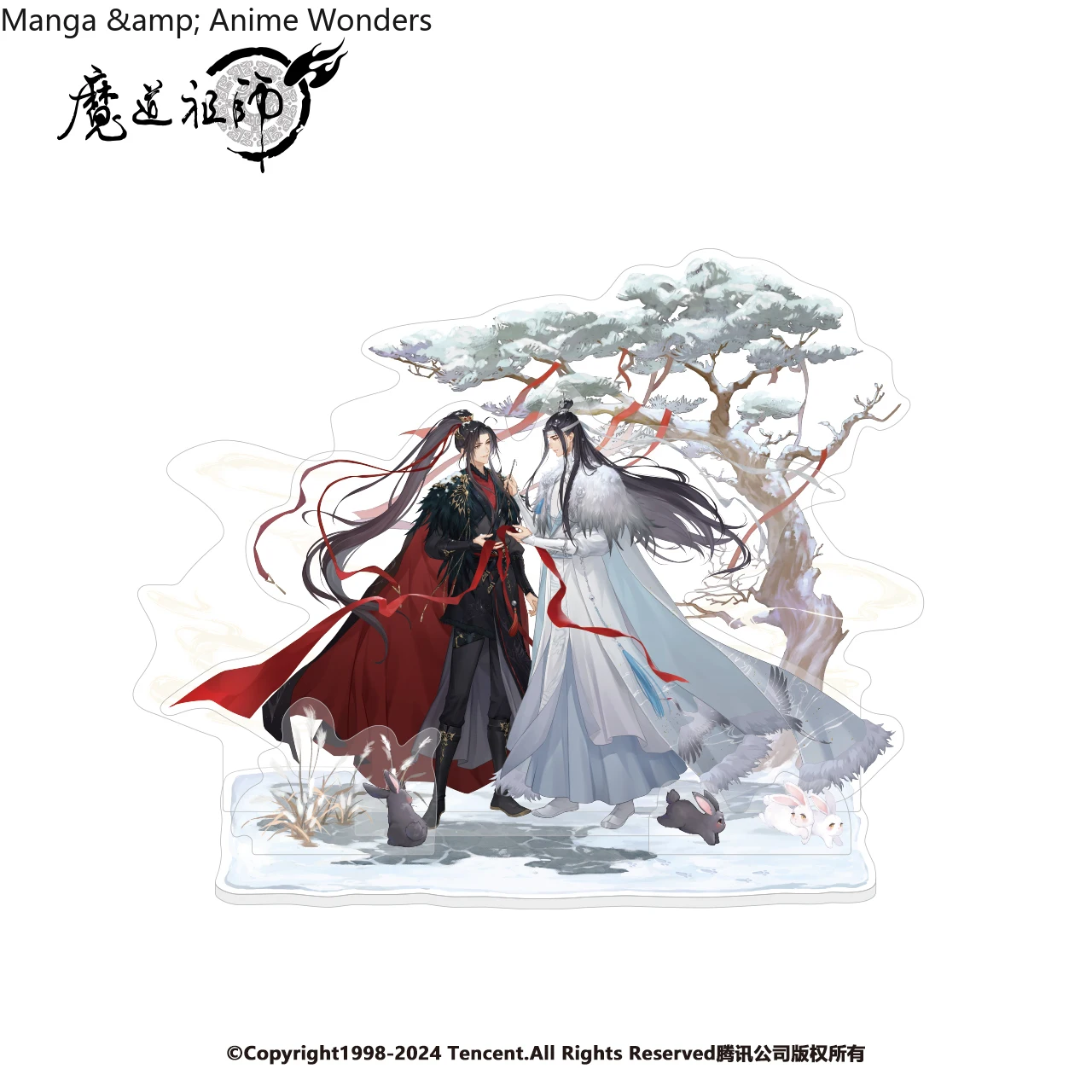 Sunsyea MDZS Mo Dao Zu Shi Official Merch DY Theme Series Wei Wuxian Lan Wangji Badge Acrylic Stand Pendant