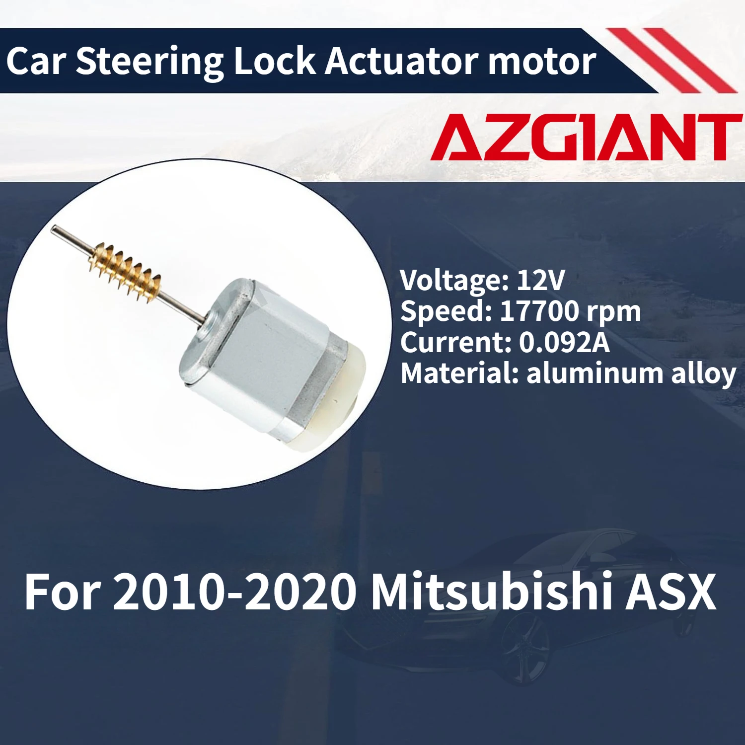

For 2010-2020 Mitsubishi ASX AZGIANT Car Steering Lock Actuator motor Brand new, high-quality replacement parts OEM Accessories