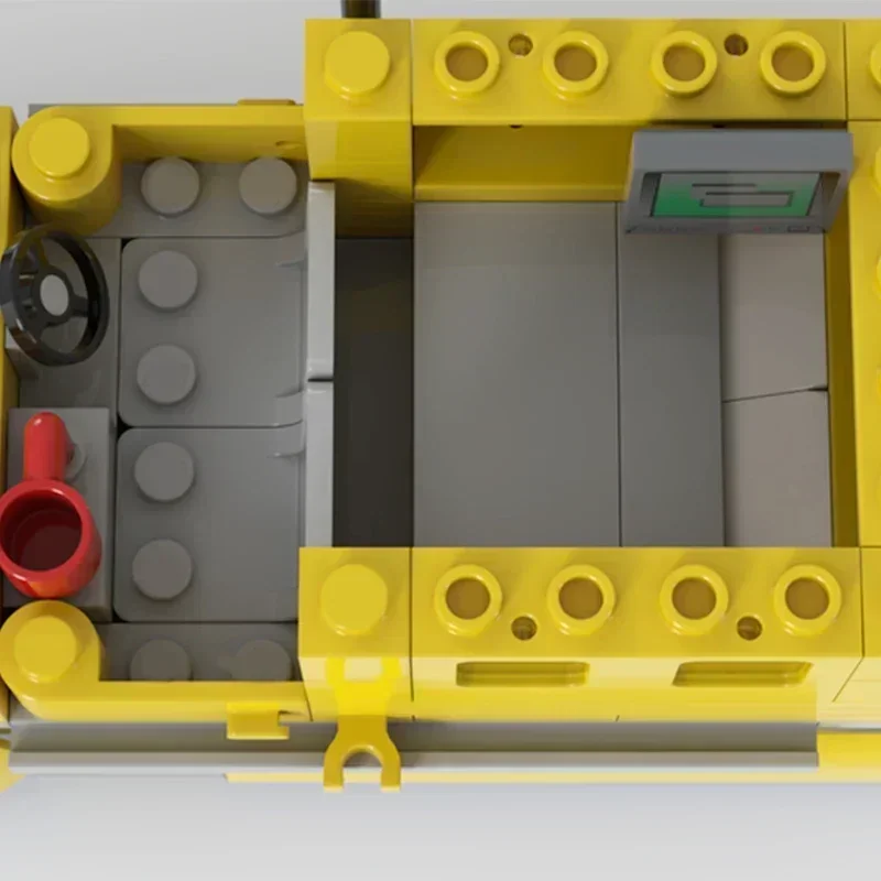 Moc Mattoni da costruzione Modello di auto militare Trasportatore urbano Tecnologia di camion Blocchi modulari Regali Giocattoli di Natale Set fai da te Assemblaggio