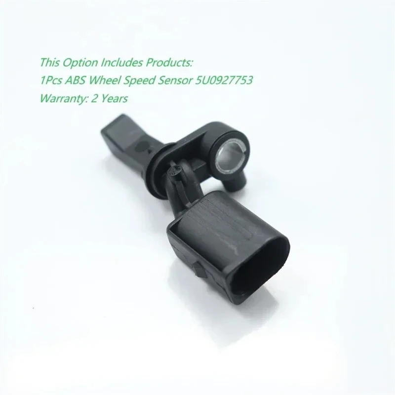 1/2/4Pcs Car 2Pin ABS sensor Wheel speed sensor For VW VOYAGE GOL 2012-2021 5U0927753 5U0 927 753