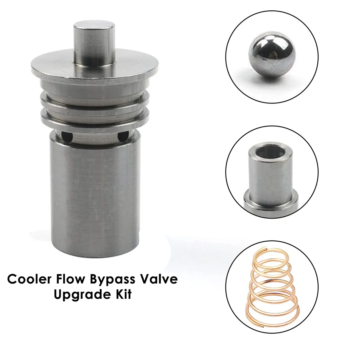 6L80-6L90-8L90-10L90 Transmission Cooling System Upgrade Kit 2014-UP, Cooler Bypass Valve Kit StL010