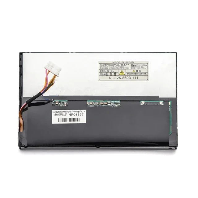 LTA070D010F Original A+ Grade for Toshiba 7" LCD Display Car GPS Navigation