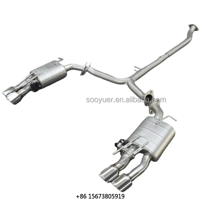 

Выхлопная система OEM Catback для Camry 2.0/2.5T, нержавеющая сталь, настраиваемая, с глушителем, для повышения производительности