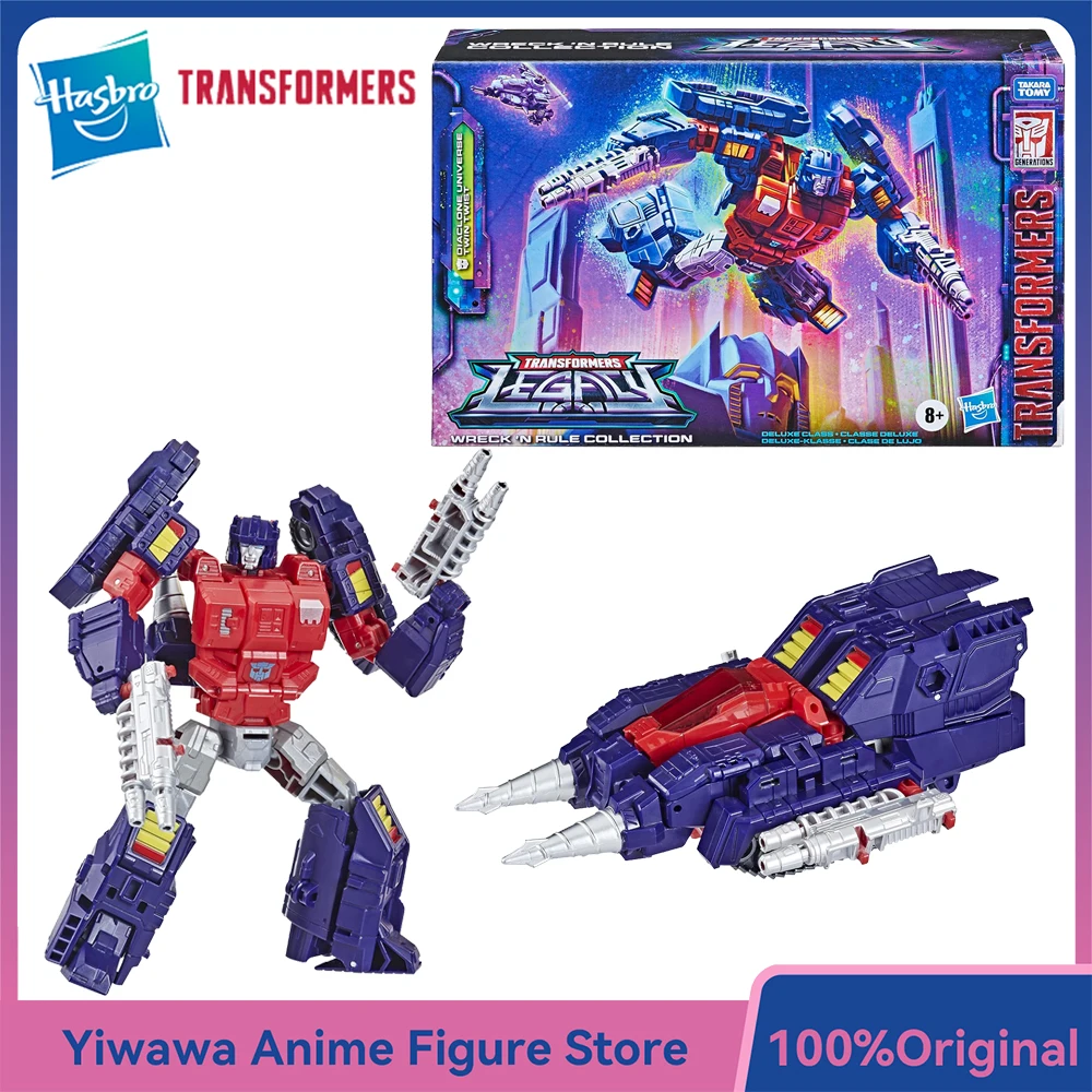[In-Stock] Hasbro Transformers Legacy Wreck N Rule Collection Twin Twist (Diaclone Universe) 14cm Anime Figure Model Toy Gifts