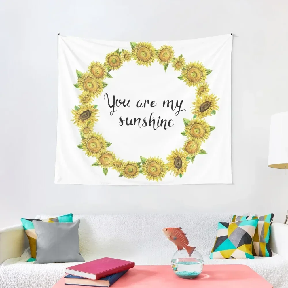 

Sunflower - You Are My Sunshine Tapestry Decorations For Room Room Design Tapestry