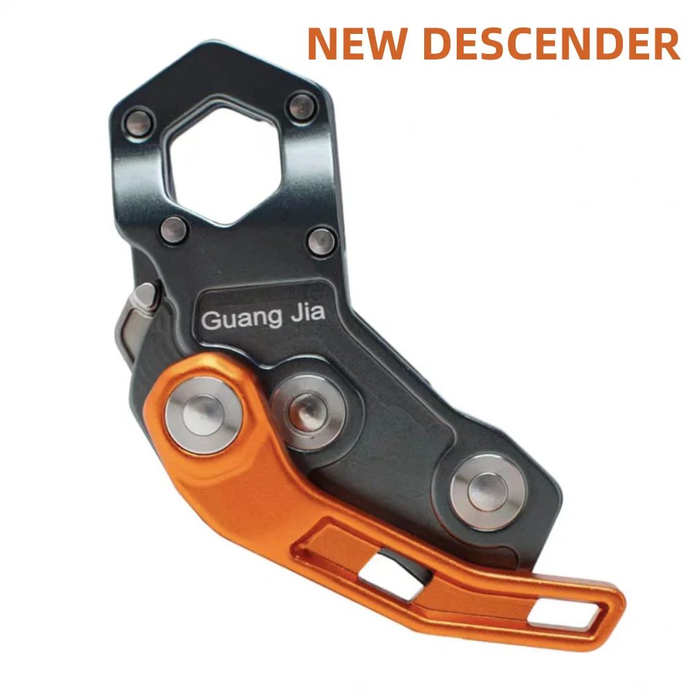 Pegue un descenso de control de pánico para operaciones al aire libre de gran altitud, protector de cuerda, para evitar caídas