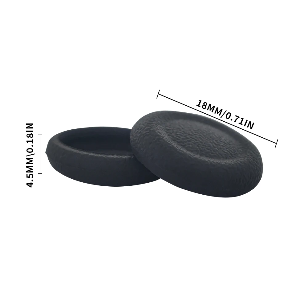 2-6 Pcs Non-Skid Thumb Grip Caps For PS5/PS4 Controller Soft Silicone Joystick Cover Gamepad Analog Stick Repair Accessories Set view 6