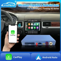 Wireless Carplay Android Auto For VW Volkswagen Touareg RNS850 2011-2015 Mirror Link AirPlay Decoder Car Accessories Module