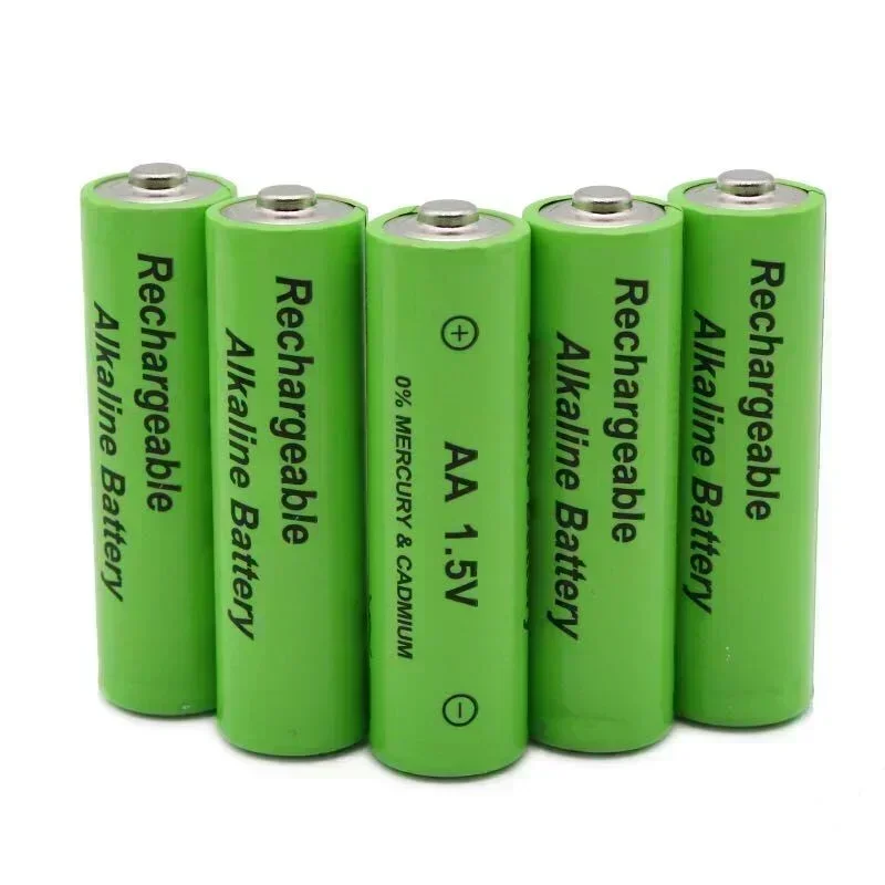 1.5v new AA rechargeable battery 4800mAH 1.5V new alkaline rechargeable battery LED lamp toy MP3 + free delivery