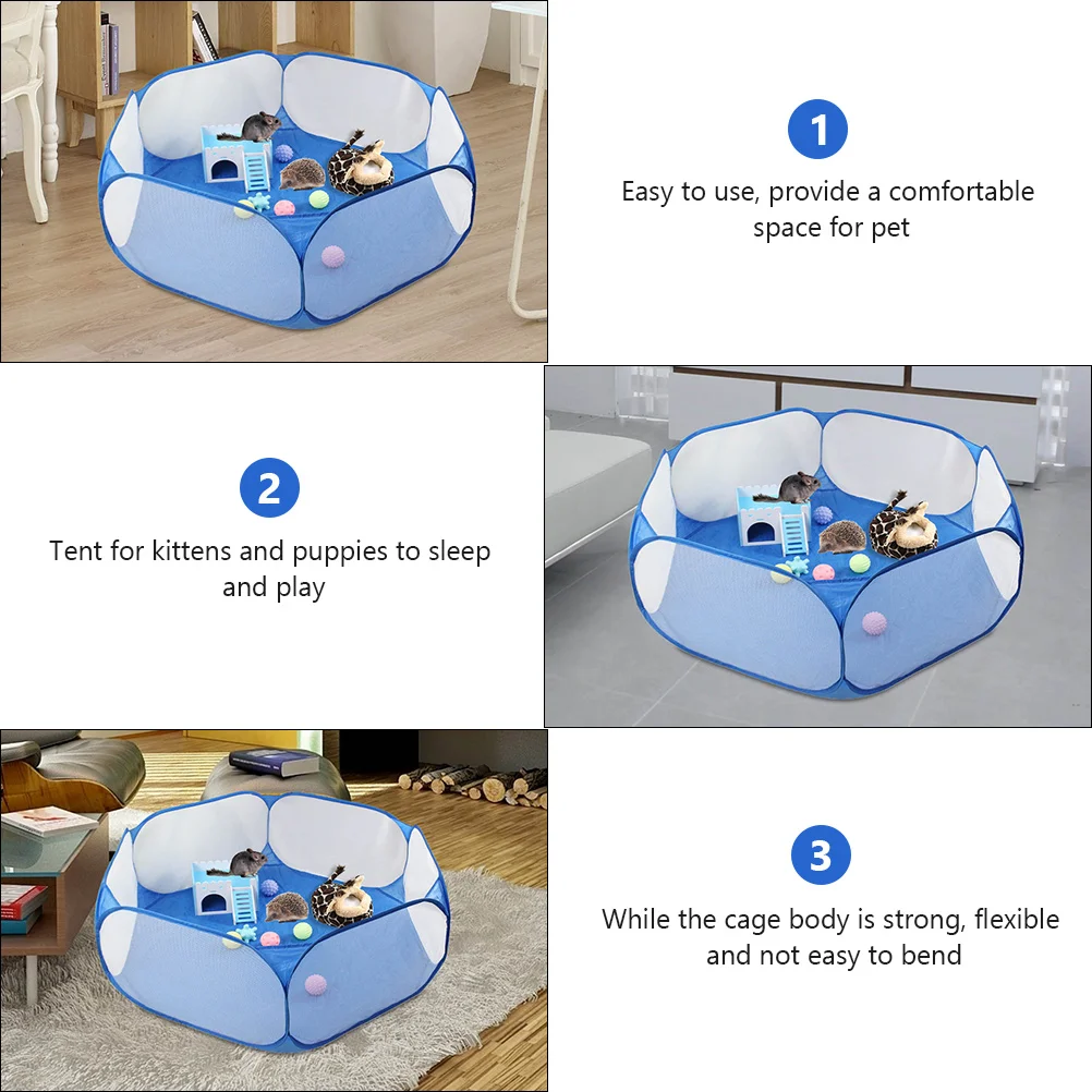 

Breathable Pet Tents Baby Indoor Outdoor Cat House Fabric Foldable Playpen for Cats