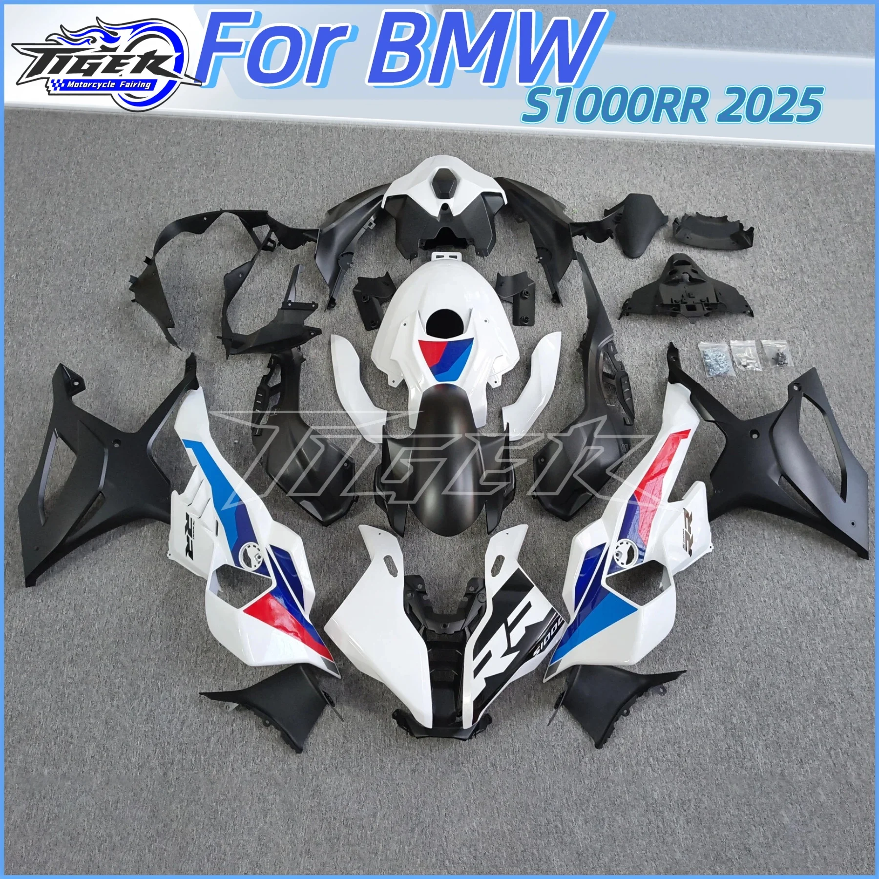 

Комплект обтекателей из ABS-пластика для BMW S1000RR 2025, с эффектом карбона, окрашенный, для мотоцикла, декоративный обвес, защитные пластиковые накладки, аксессуары, облицовка кузова