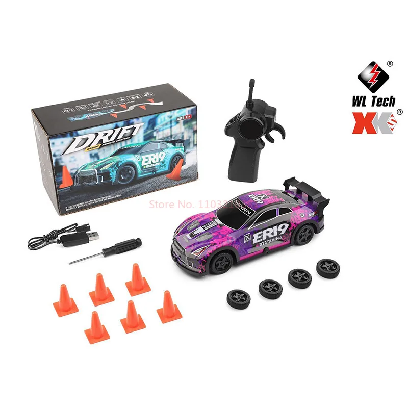 

Wltoys 22206 Remote Drift Car 1:22 Professional Gtr Four Wheel Drive High Speed Drift Racing Rc 4wd Car Boy Interaction Toy