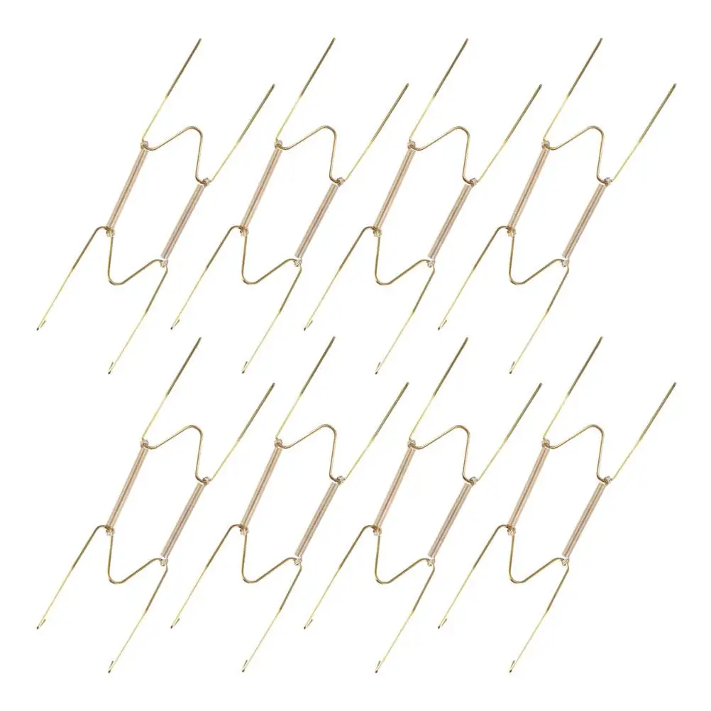 

8 Pcs Hangers Hook up Decorative Plate Wall Holder Invisible for The Bracket Display Hanging