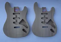 Top Quality Custom DIY 6 Strings Electric Guitar Body 2pcs Ash wood Part Guitarra in Stock Discount