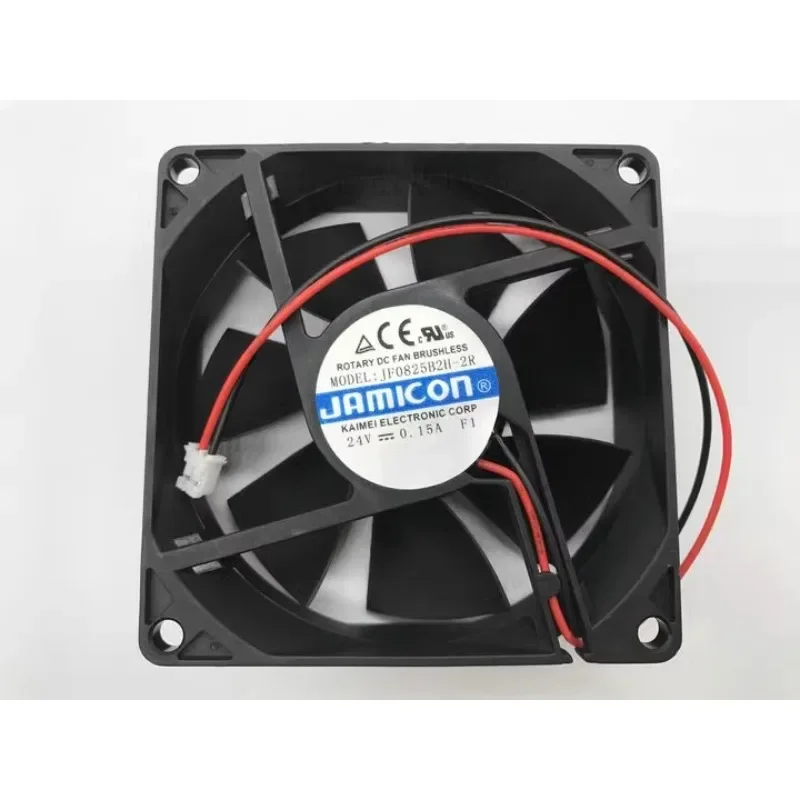 

New Cooler Fan For JAMICON JF0825B2H-2R 24V 0.15A 8CM 8025 Inverter Cooling Fan 80*80*25MM